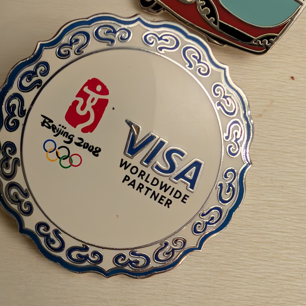 Visa Olympic Sponsor Brooch Collection Of 7 - Picture 8 of 9